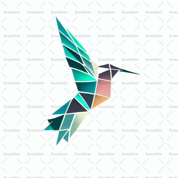 Geometrischer Kolibri